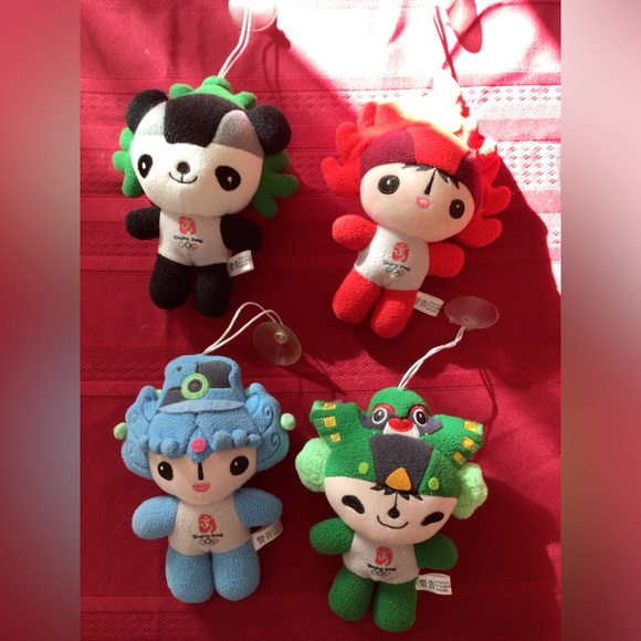 Other - Authentic Official 2008 Olympics Beijing Plush Collective Dolls